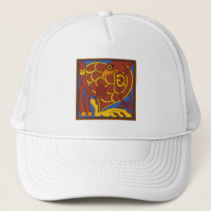 Bok i Kells Celtic Knot Medieval Bird Keps