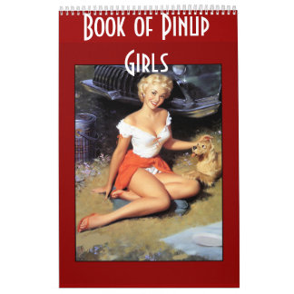 Bok i Retro Pinup Girls 14 Bilder Kalender