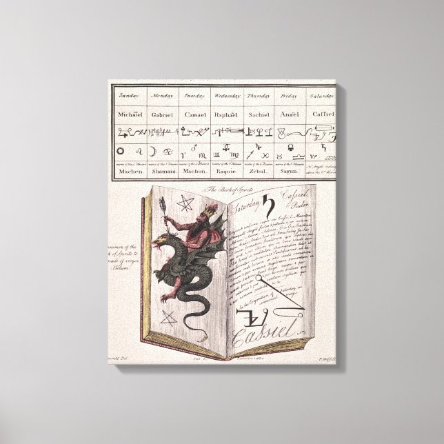 Bok i Spirits Canvastryck (Framsida)