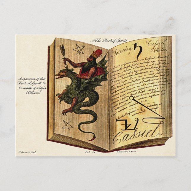 Bok i Spirits Postcard Vykort (Framsida)