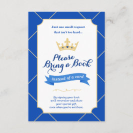 Bok i stället för ett kort | Little Prince Baby Sh