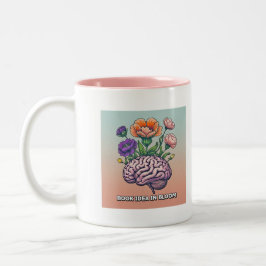 Bok-idé i Bloom Writers kaffe Mugg
