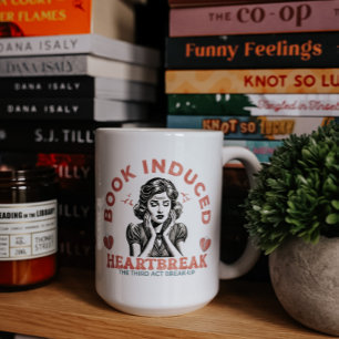 Bok inducerad Heartbroke Mugg