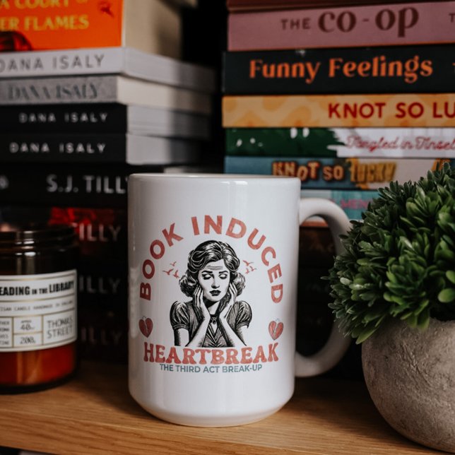 Bok inducerad Heartbroke Mugg (Skapare uppladdad)