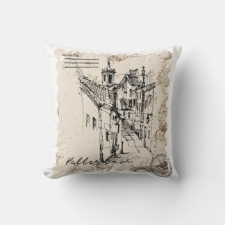 Bok Inspired Decorative Pillow Kudde