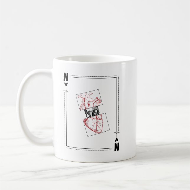 Bok Inspired Mugg (sex Kråkor) (Vänster)