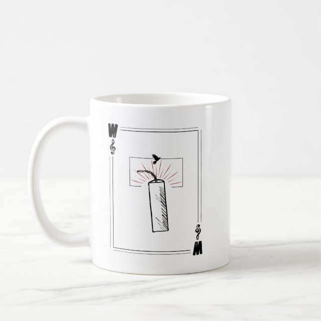 Bok Inspired Mugg (sex Kråkor) (Vänster)