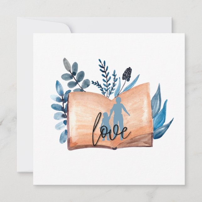 Bok Kärlek Inbjudningar (Framsida)