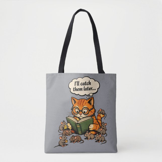 bok katt tygkasse (Framsida)