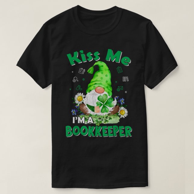 Bok Keeper Bibliotek Wom T Shirt (Design framsida)