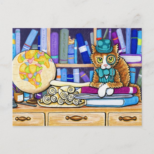 Bok Keeper Vykort (Framsida)