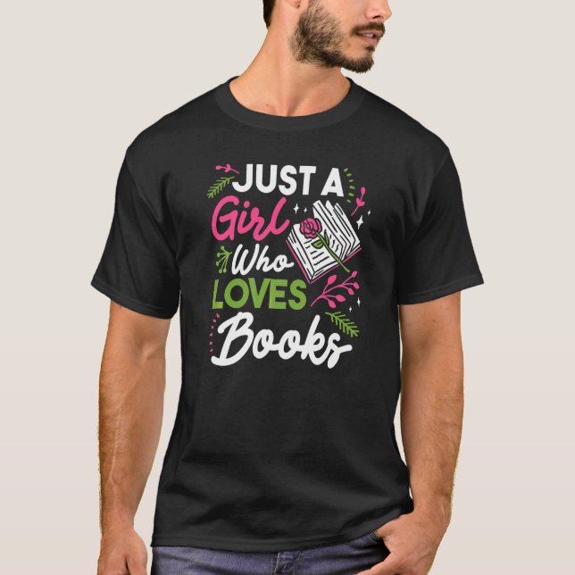 Bok Kläder För Bokälskare Läsande Bibliotekarie  7 T Shirt (Framsida)