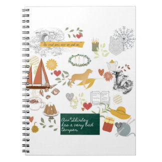 Bok Klubb Anteckningsbok