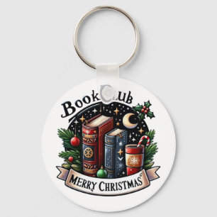 Bok Klubb christmas Nyckelring