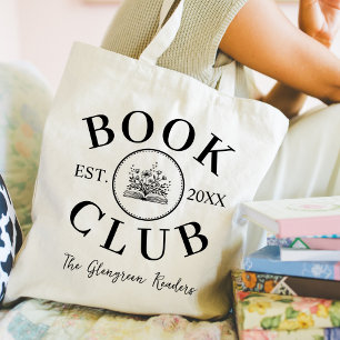 Bok Klubb Gift Personlig Readers to Bag Tygkasse