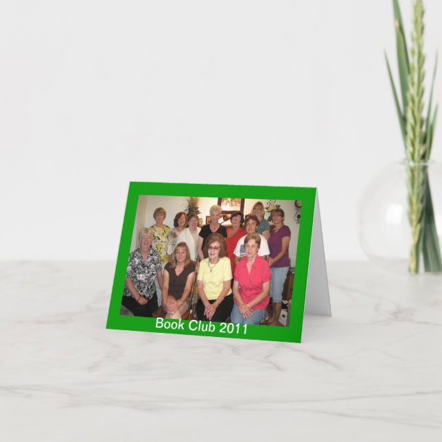 Bok Klubb Helgkort (Framsida)