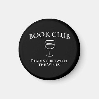 Bok Klubb mellan Vin Magnet