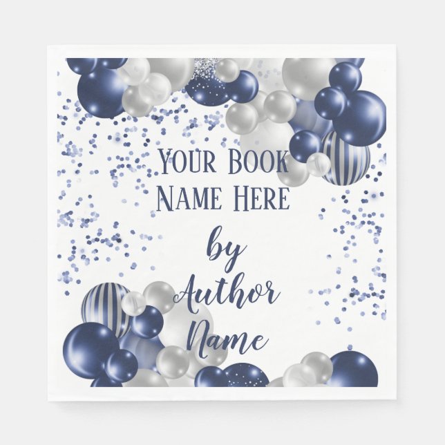 Bok lansering av lansering av namnteckning av Part Pappersservett (Framsidan)