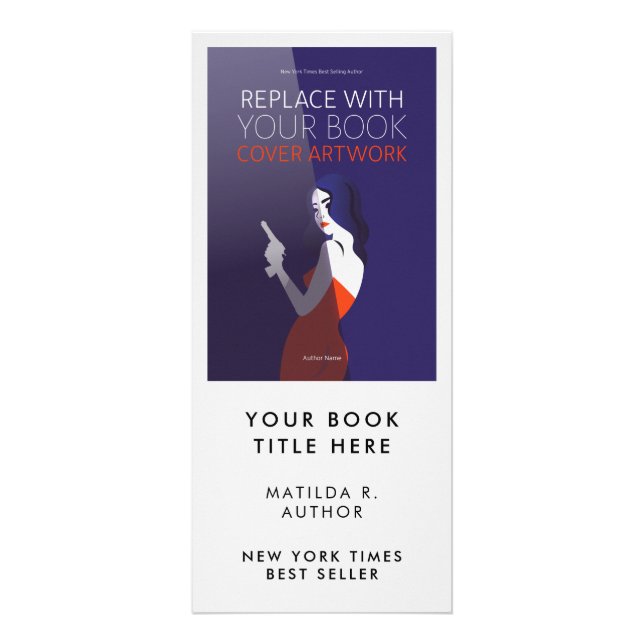 Bok Launch | Författarskydd för konstverk - säljfr Reklamkort (Framsidan)