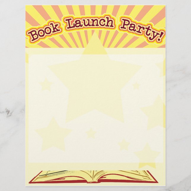 Bok Launch Party Flyer (Framsidan)