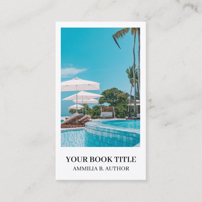 Bok Launch | Utforma Logotyp för säljfrämjande åtg Visitkort (Framsida)