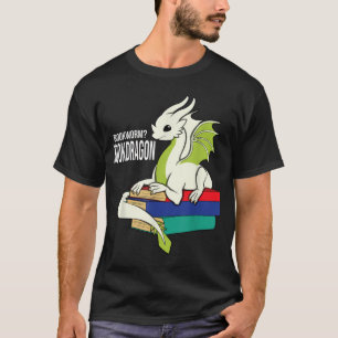 Bok Mask bokmask Dragon Reading Bokar T-Shirt Co