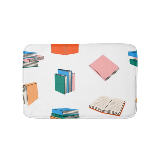 Bok mönster badrumsmatta (Framsidan)