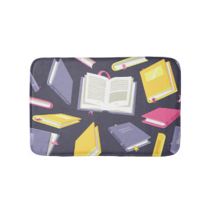 Bok mönster badrumsmatta