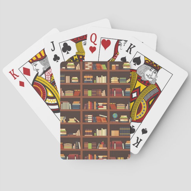 Bok mönster casinokort (Baksidan)