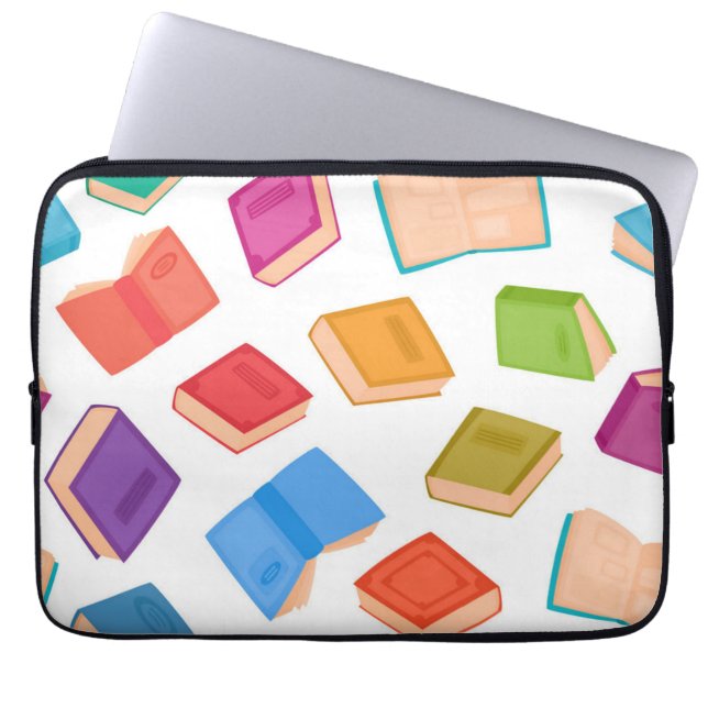Bok mönster laptop fodral (Framsidan)