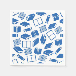 Bok mönster pappersservett