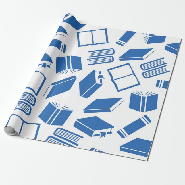 Bok mönster presentpapper (Utrullad)