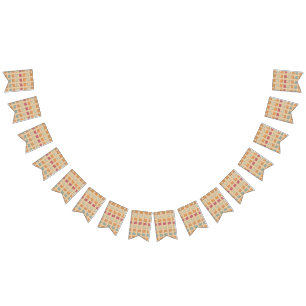 Bok mönster vimplar