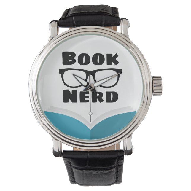 Bok Nerd Armbandsur (Framsida)