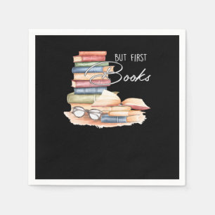 Bok Nerd Bibliophile Bok Älskare Literature Readin Pappersservett