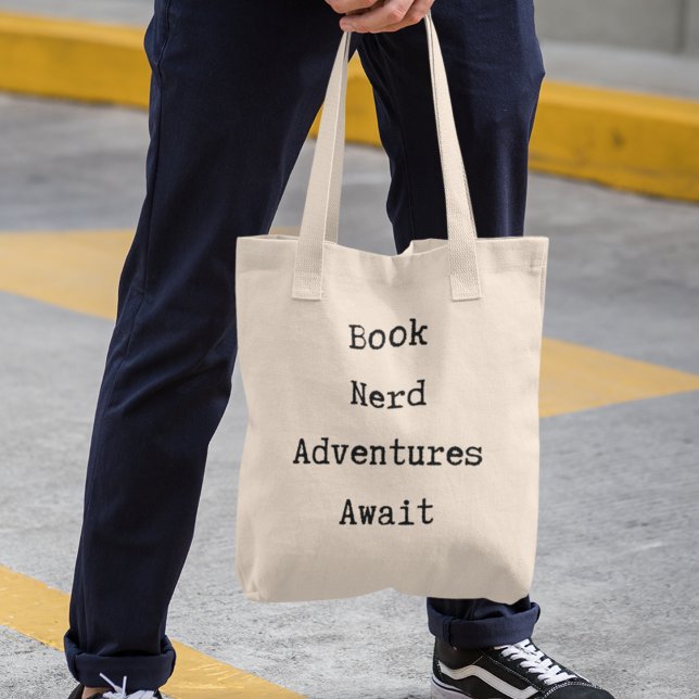 Bok Nerd Coola Bok Älskare Bibrarian Traveler Gift Tygkasse (Shop now and  inspire and celebrate your bookish adventures!)
