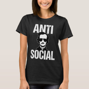 Bok Nerd Gothic English Lit Edgar Allan Poe T Shirt