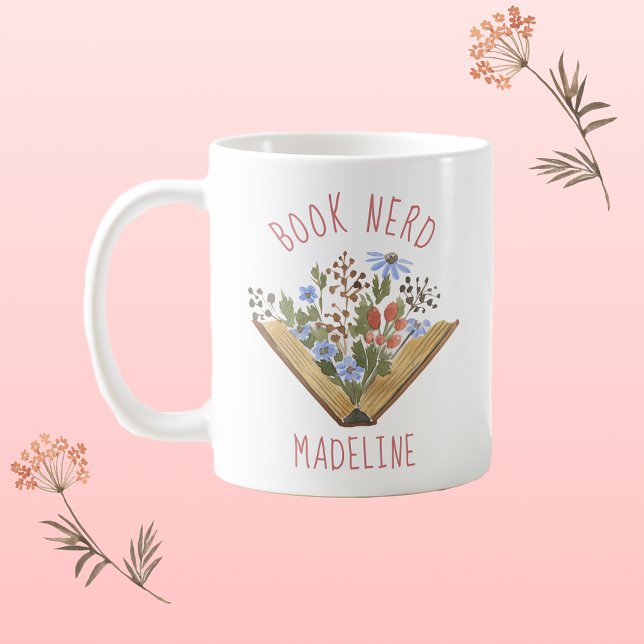 Bok Nerd Kaffemugg (Skapare uppladdad)