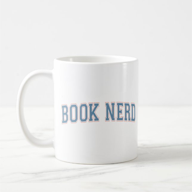 Bok Nerd Kaffemugg (Vänster)