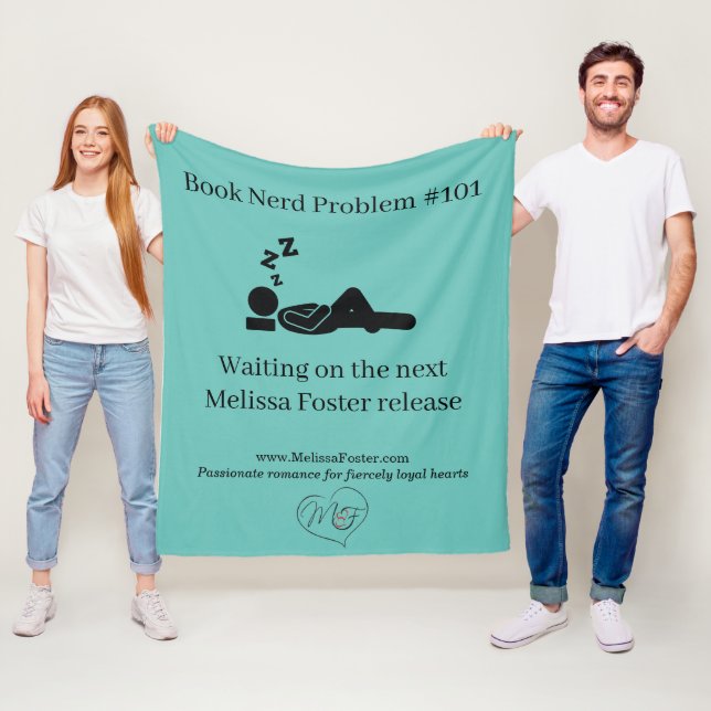 Bok Nerd-problem #101 Blanket Fleecefilt (På plats)