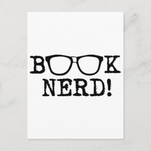 Bok Nerd Vykort