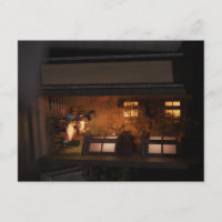 Bok nook diorama - lilla café