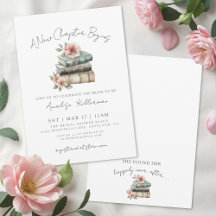 Bok Ny Kapitel Bröllopsdusch med blommor