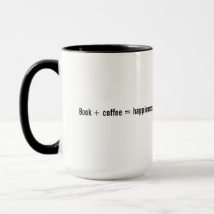 Bok och kaffemugg - Bibliofil present - Läsning