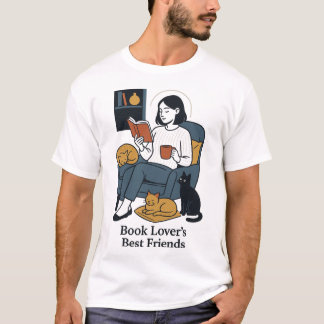 Bok och katter t shirt