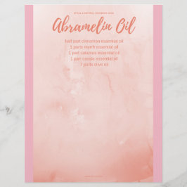 Bok på Shadows Page: Spell Casting: Abramelin Oil