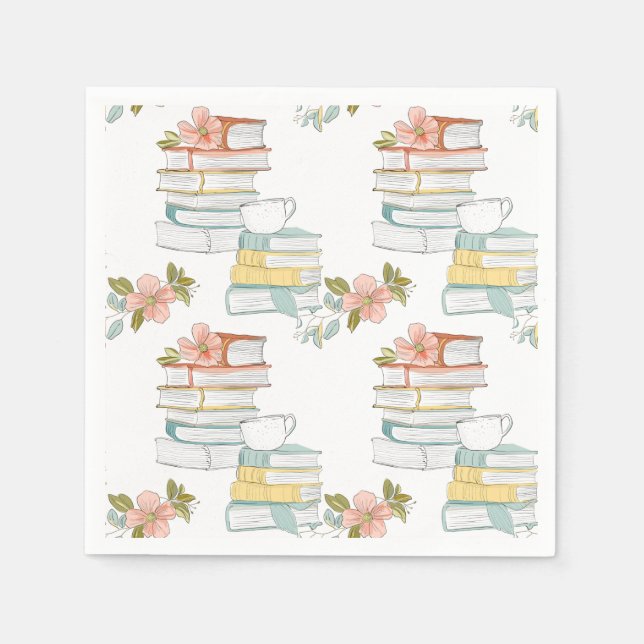 Bok Party Napkins Pappersservett (Framsidan)