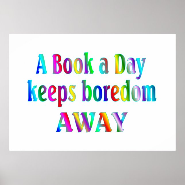 Bok per dag - från 11,80 dollar poster (Framsidan)