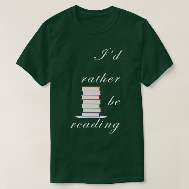 Bok Read Study Literature Reader Author Gift Idea T Shirt (Design framsida)