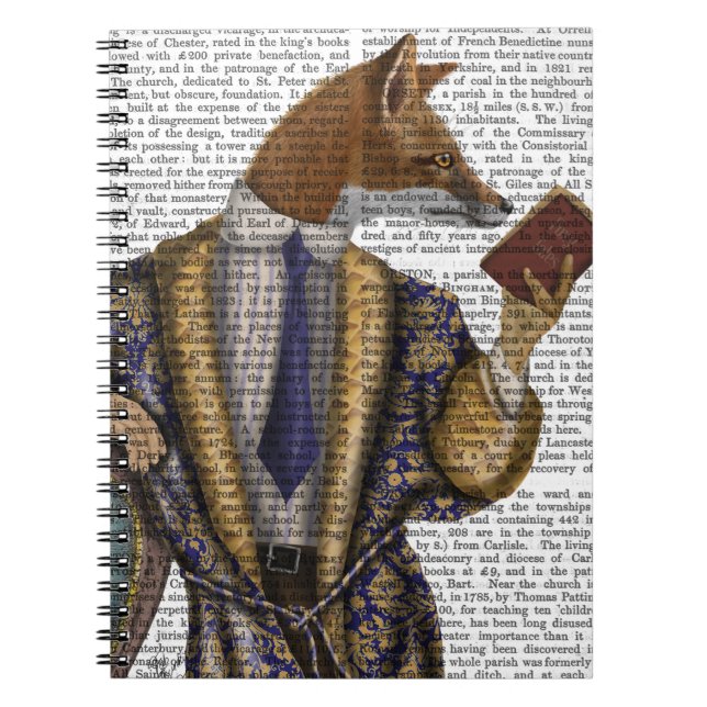 Bok Reader Fox Anteckningsbok Med Spiral (Framsidan)